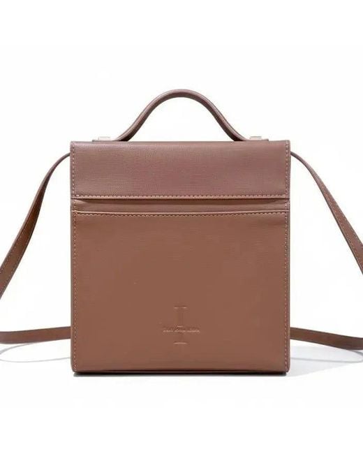 The Bag Icon Brown The Nina Cigar Box Bag