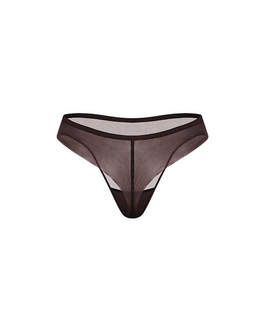 Zhilyova Brown Unnamed Gravity Thong