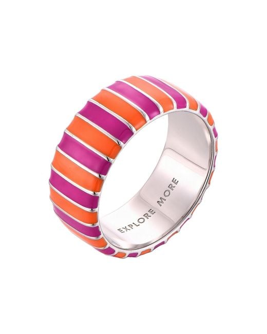 Pinnole Pink Thick Ring
