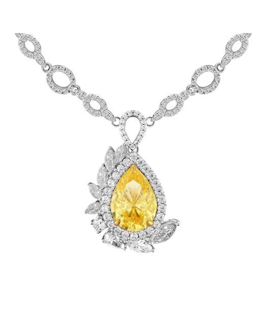 Arte Madrid Metallic Casa Real Imperial Statement Necklace