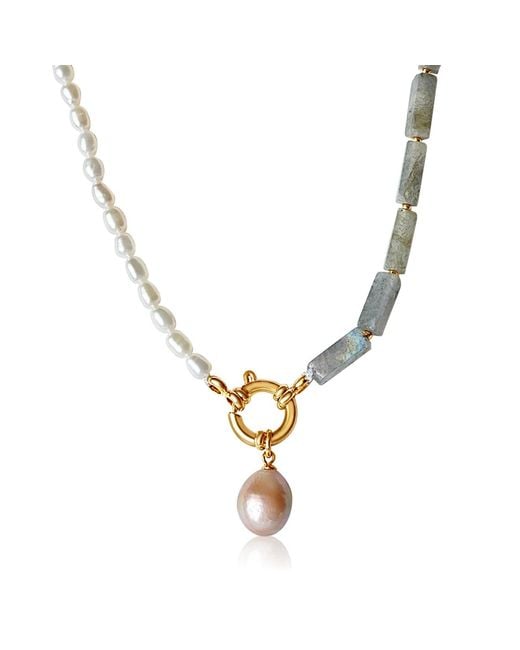 Mickey's Girl Metallic Isola Rosa Necklace