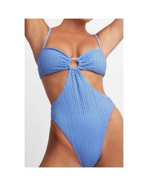 Blackbough Swim Blue Raya One Piece Oceania Crochet