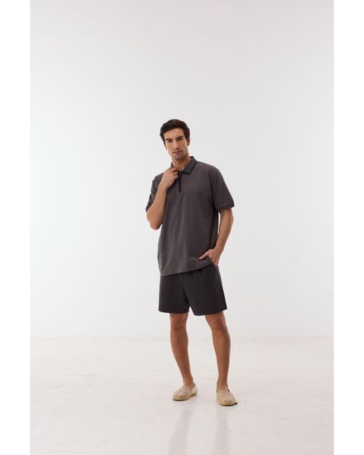 Ashita Fernandes Gray Basel T Shirt for men