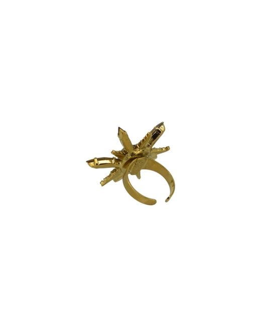 Vicki Sarge Metallic Champagne Star Ring