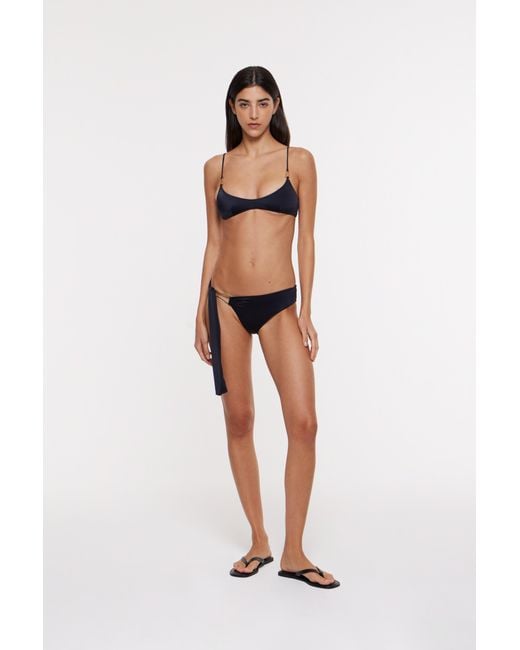 Bianca Resortwear Black Mina Bikini Top