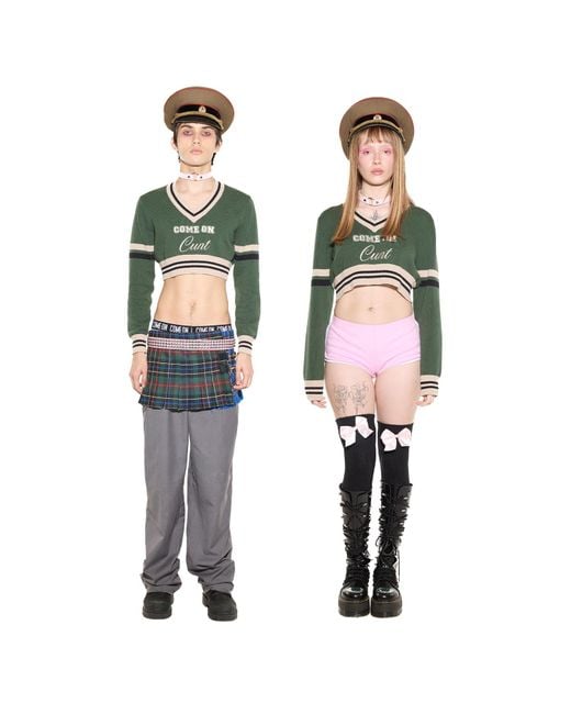 Come on Green Cunt Sweater