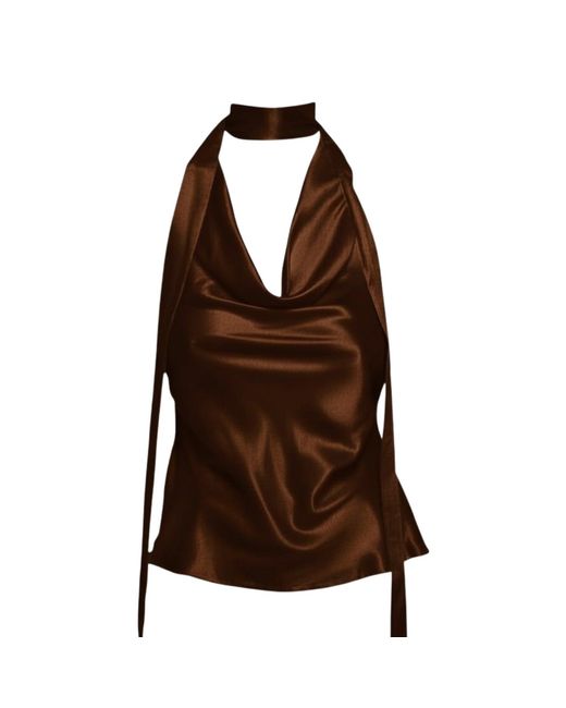 The Ethos Studio Brown Nicholette Top