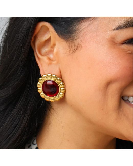 Miss May the Brand Brown Tropical Earrings