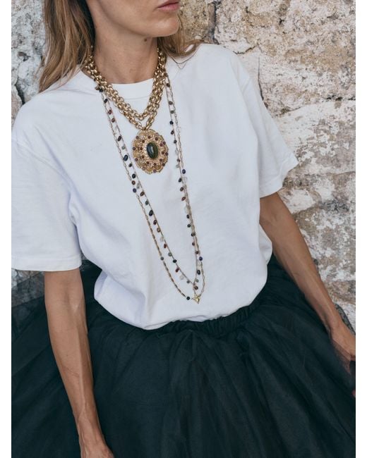 Sita Nevado Metallic Magdalena Necklace