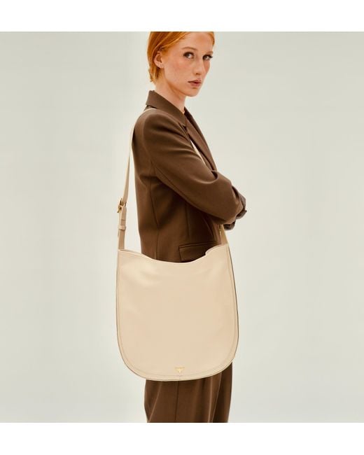 Apatchy London White Neutrals The Emma Stone Leather Bag