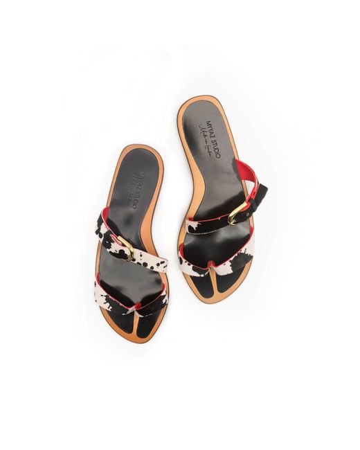 MYYAZ Brown Arche Sandal