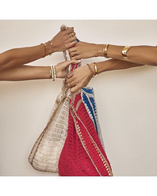 ARMS OF EVE Natural Lani Beach Bag