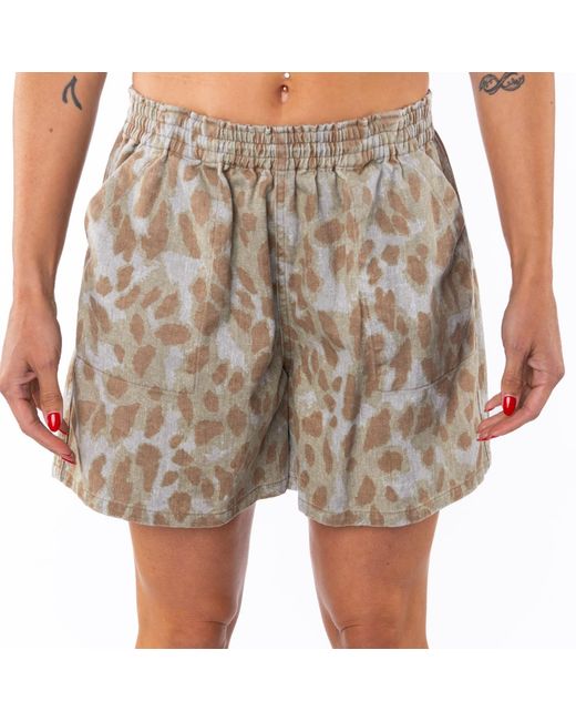 Ariko Natural Leopard Camo Day Short