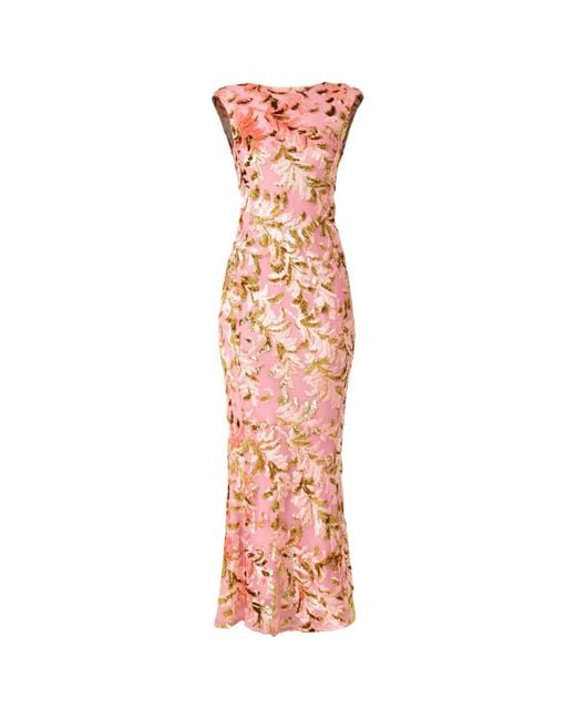 SACHA DRAKE Pink Heavenly Heights Maxi Dress