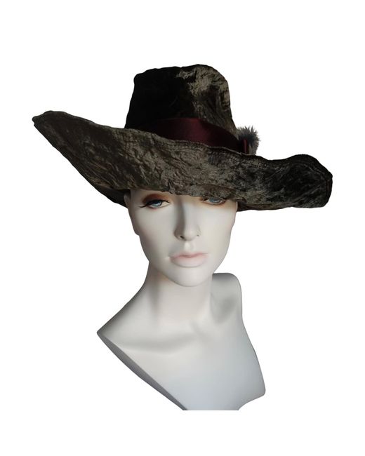 Romer Millinery Black Morphy Moldable Fedora