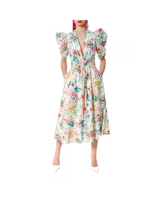 AGGI by HALEWSKI Multicolor Alta Spring Bud Dress