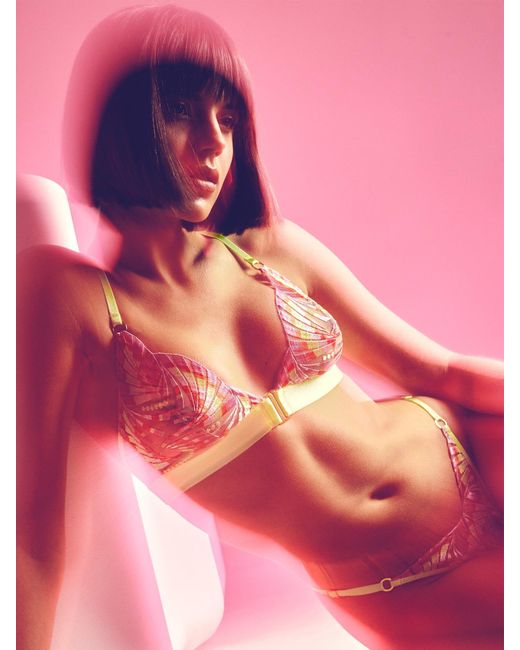Somewhere Never Pink Super Fan Thong