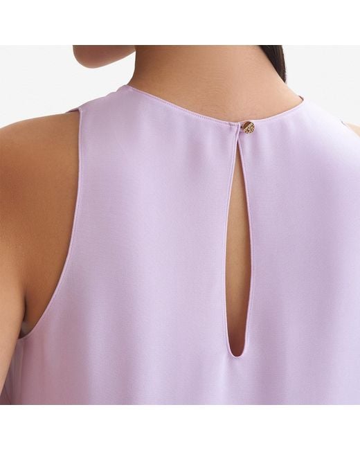 Emma Wallace Purple Tide Top