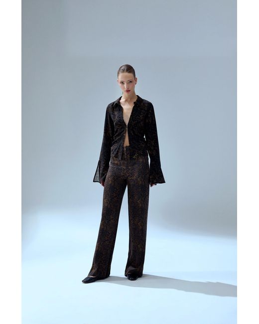 Pcfg Black Your Itch Fitted Shirt