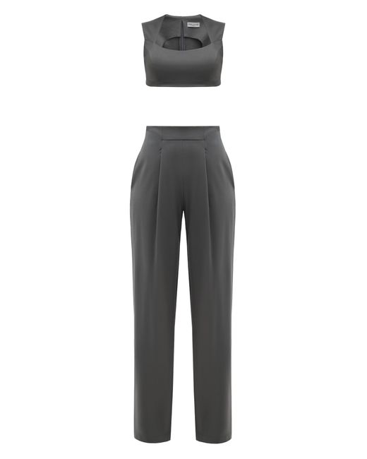 HER CIPHER Gray Soho Pants