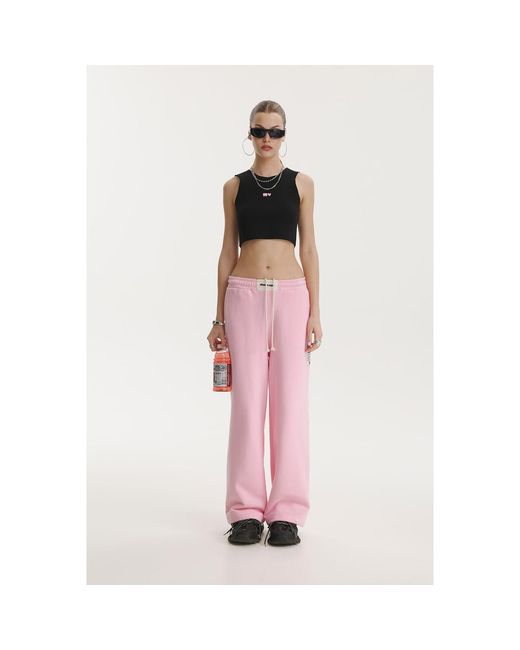 mysimplicated Pink Vitamin Aqua Zn Sweatpants
