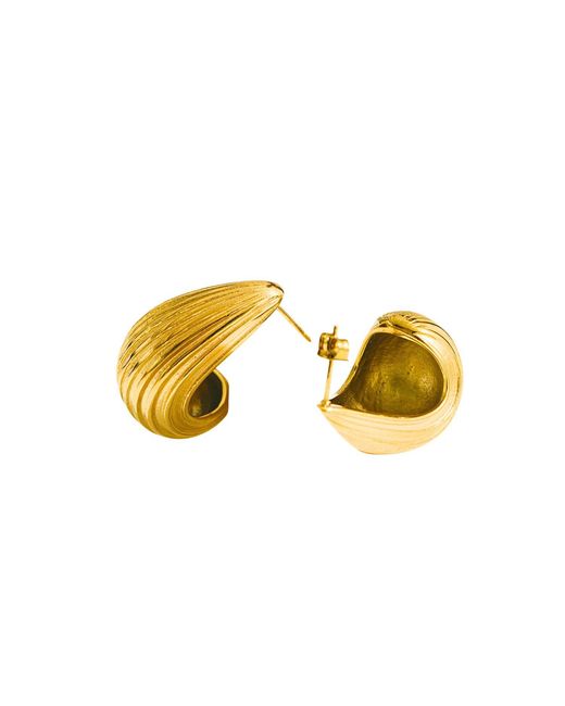 Mulgaro Yellow Relic Earrings