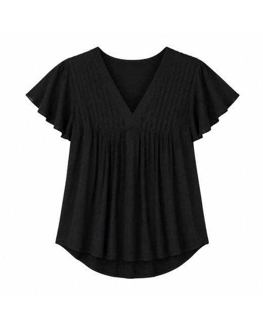 Muche Et Muchette Black Hailey Top