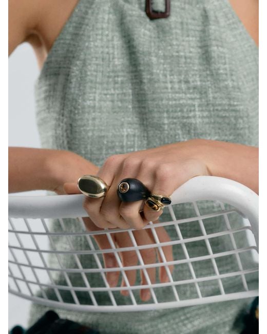 Sita Nevado White Vespas Rings
