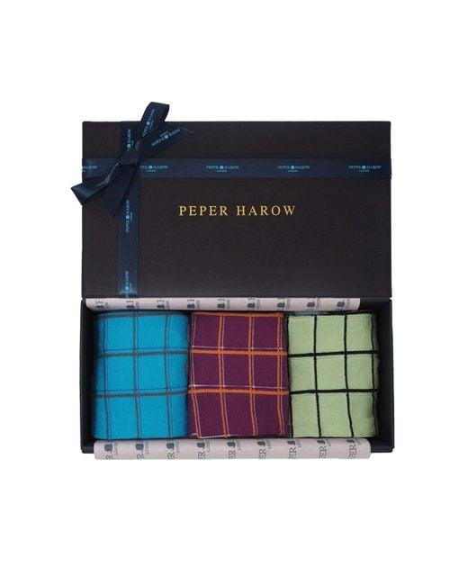 Peper Harow - Made in England Blue Noughts And Crosses Ladies Gift Box