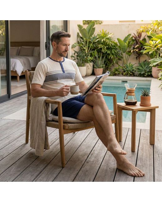 Zd - Zero Defects Natural Short Modal Pyjamas Duna for men