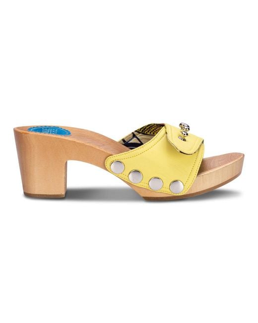 Nique Forde Yellow Macaroon Georgie Sandals