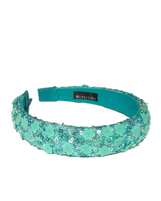 Simitri Blue Firozi Headband