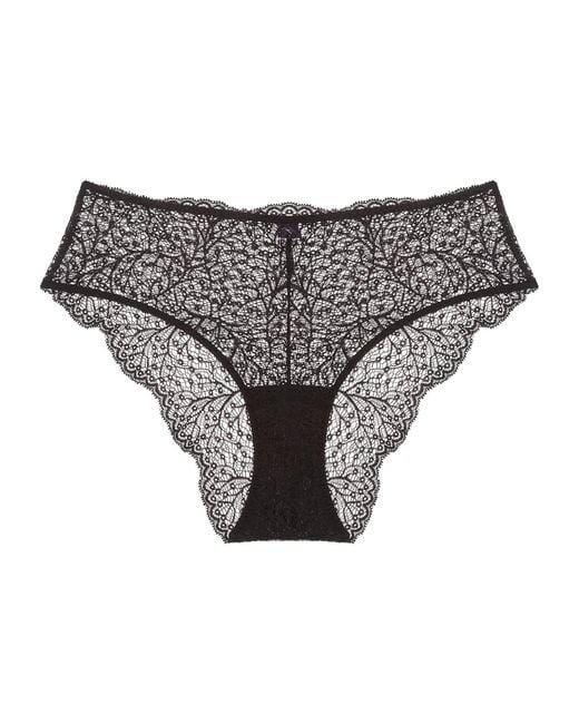 Journelle Gray Allegra High Rise Brief Noir