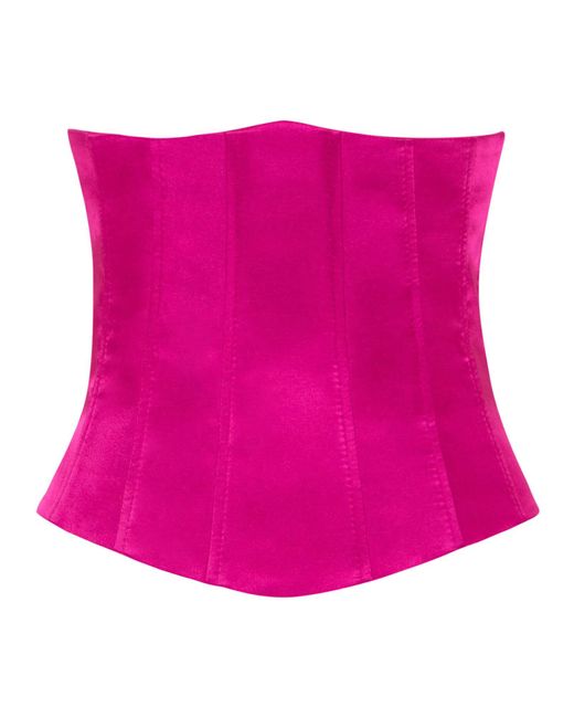 Tia Dorraine Vision Of Love Fitted Corset Belt, Pink
