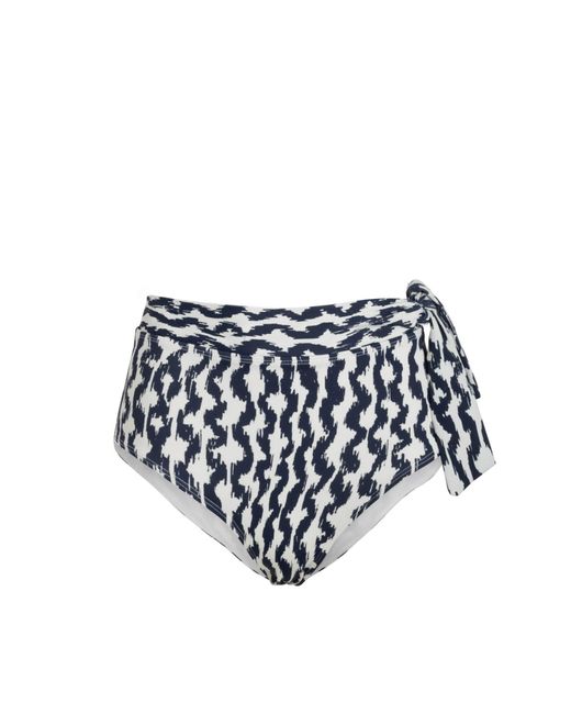 Change of Scenery White Side Tie High Waist Bottom