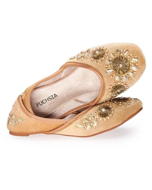 Fuchsia Shoes Metallic Whistledown