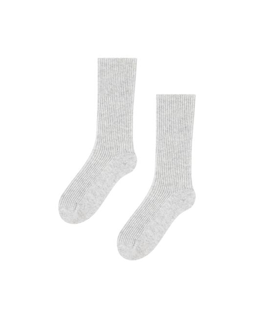 Loop Cashmere Gray Cashmere Sock