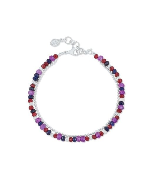 Dower & Hall Metallic Cassis Orissa Bracelet