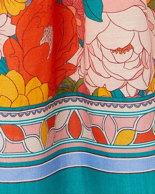 Change of Scenery Orange Joanna Skirt