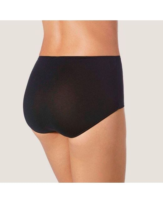 Zd - Zero Defects Black Atenea High-Waist Brief – Stylisht Fit & Comfort With Soy Fiber