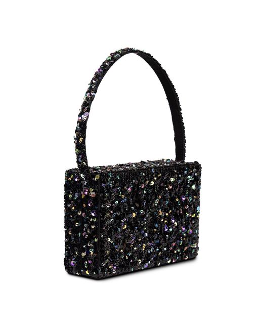Simitri Black Garnet Box Clutch