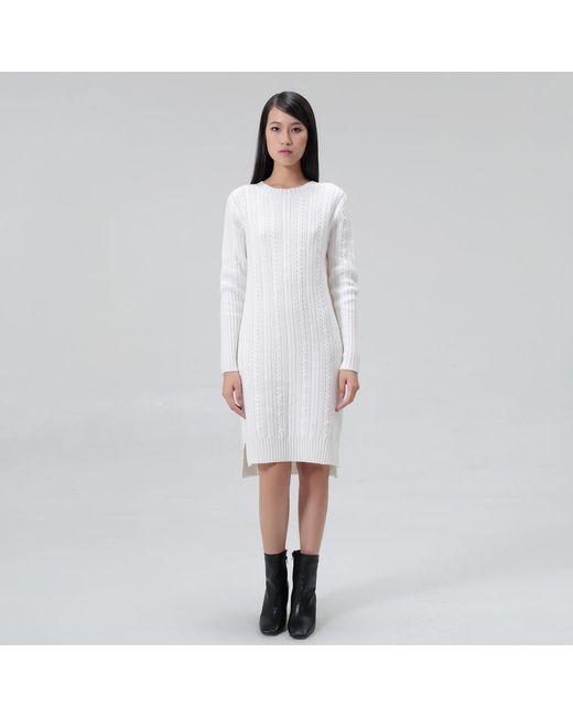 Smart and Joy Gray Lacing-In-Back Jumper Dress
