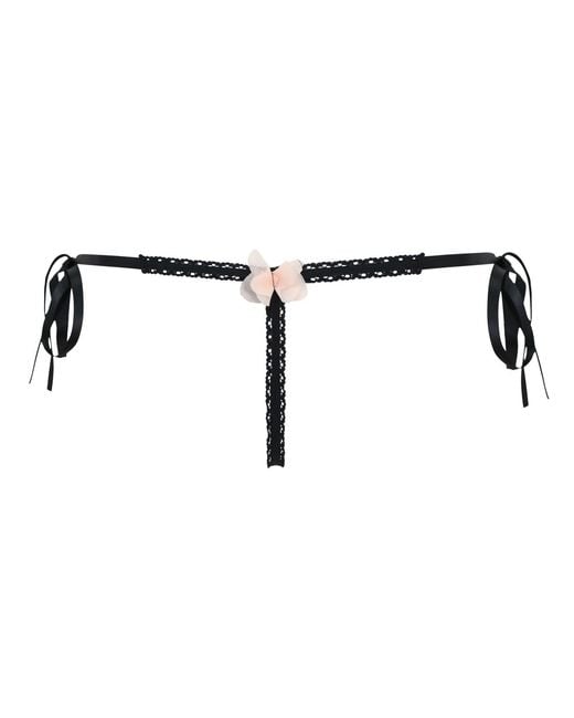 Belle -et-BonBon Natural Fifi Petal Thong
