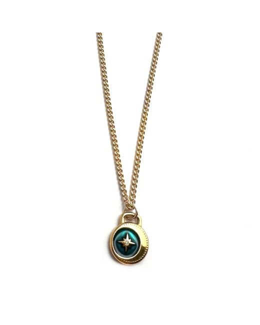 Rachel Nathan Metallic Midnight Star Necklace