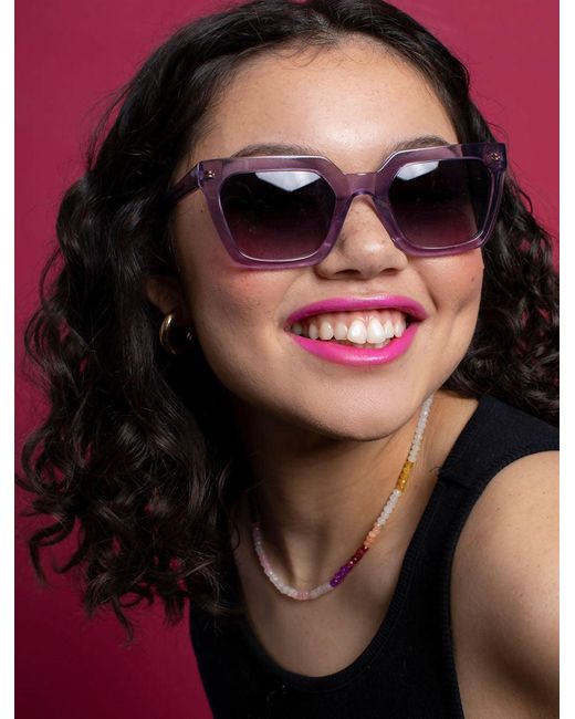 ZOË DE PASS EYEWEAR Purple Kate Amethyst