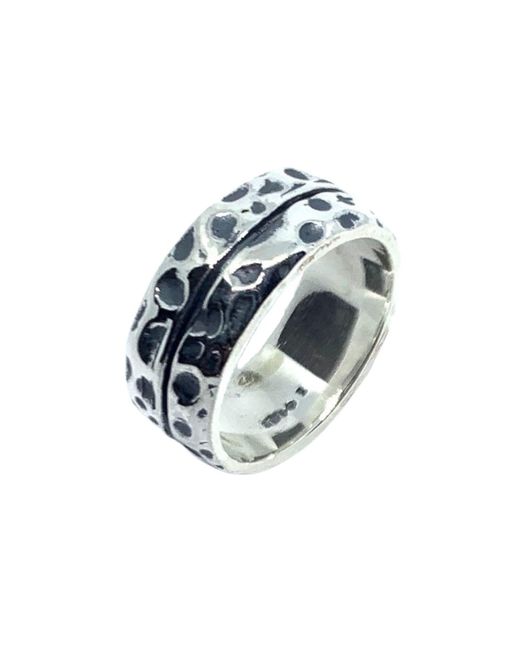 Tg-Jewellery by Tamara Gervasio Blue Effect Chunky Ring Handmade