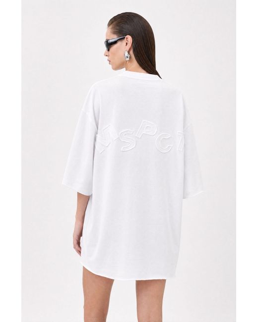 mysimplicated White Mspct Patch Tee W