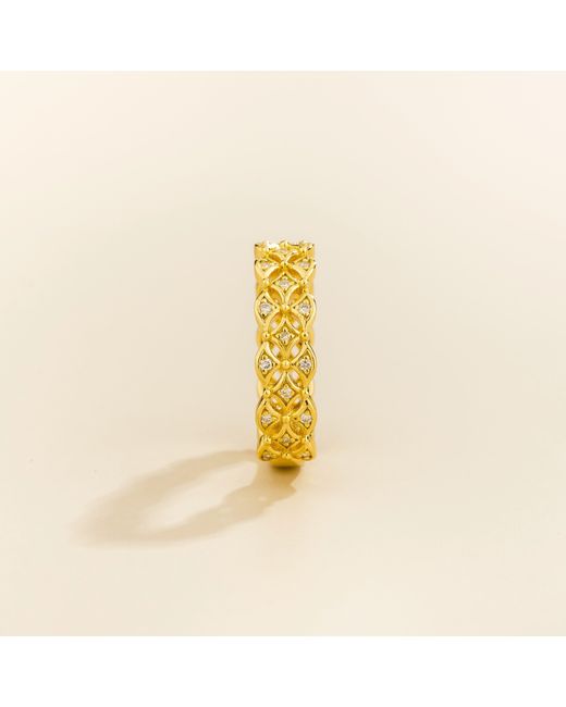 Juvetti Yellow Padre Diamond Ring Set