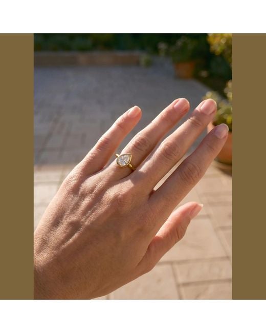 By Virgo Metallic Cellia Ring