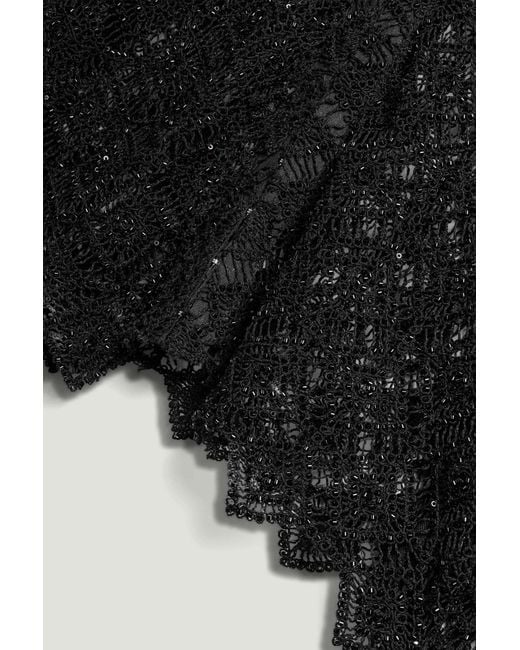 Nocturne Black Lace Sheer Jacket